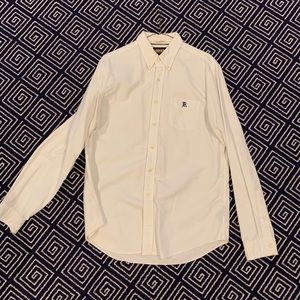 Polo rugby Oxford white large